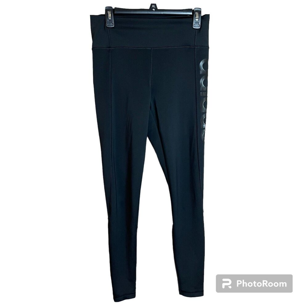 Adidas Design 2 Move High Rise Leggings Womens M Black Athletic Training